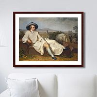 картина: goethe in the roman campagna, 1787г. в Красноярске