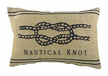 подушка с морским узлом nautical knot natural в Красноярске