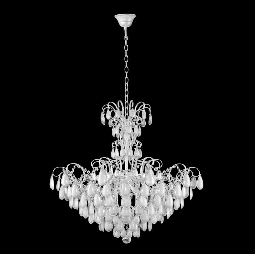 подвесная люстра crystal lux sevilia sp9 silver в Красноярске