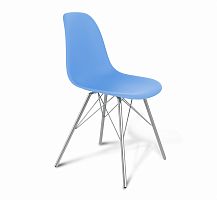 стул dsr голубой s37 (eames style) в Красноярске