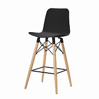 полубарный стул eiffel (eames style) черный в Красноярске