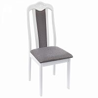 стул деревянный aron soft white / light grey в Красноярске