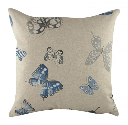 подушка с бабочками blue butterflies в Красноярске