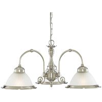 подвесная люстра arte lamp american diner a9366lm-3ss белая в Красноярске