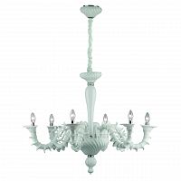 подвесная люстра ideal lux ca rezzonico sp6 bianco в Красноярске