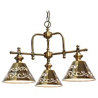 подвесная люстра arte lamp kensington a1511lm-3pb бронза в Красноярске