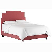 кровать двуспальная 180x200 розовая paxton bed dusty rose в Красноярске