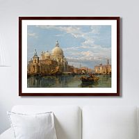 картина: santa maria della salute, venice, 1855г. в Красноярске