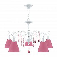 подвесная люстра lamp4you provence e4-05-wm-lmp-o-27-crl-e4-05-pk-dn в Красноярске