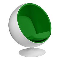 кресло eero aarnio style ball chair зеленое в Красноярске