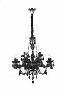 подвесная люстра st luce odilia sl642.403.12 черная в Красноярске