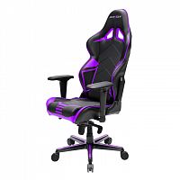 кресло геймерское dxracer racing черно-фиолетовое в Красноярске