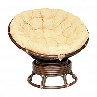 кресло механическое papasan коричневый matte в Красноярске