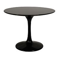 стол журнальный eero saarinen style tulip table черный в Красноярске