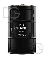 декоративная бочка-шкаф chanel №5 black l в Красноярске