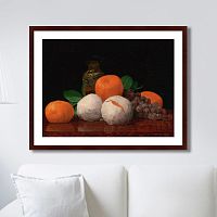 картина: still life with wrapped tangerines, 1889г. в Красноярске