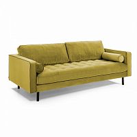 диван bogart sofa 2 двухместный темно-желтый от la forma (ex julia grup) в Красноярске