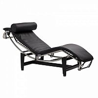 шезлонг chaise longue lc4 черный в Красноярске