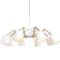 подвесная люстра arte lamp pinoccio a5700lm-8wh в Красноярске