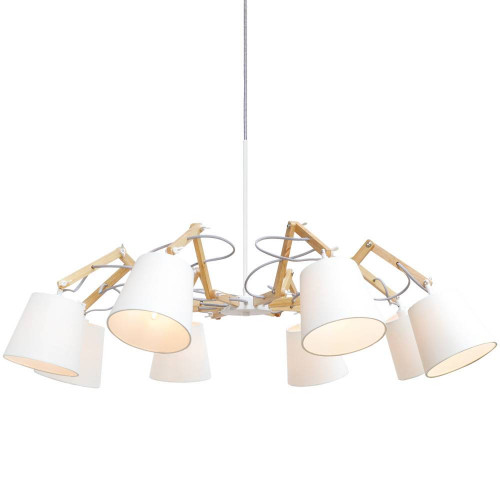 подвесная люстра arte lamp pinoccio a5700lm-8wh в Красноярске