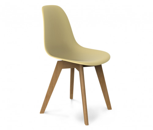 стул dsw бежевый s39 (eames style) в Красноярске