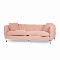 диван masen sofa прямой розовый в Красноярске