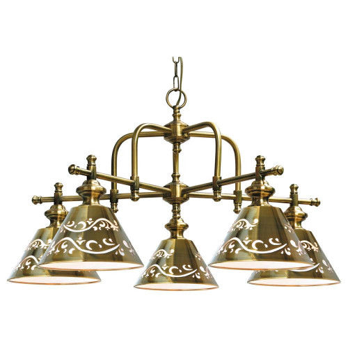 подвесная люстра arte lamp kensington a1511lm-5pb в Красноярске