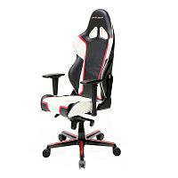 кресло геймерское dxracer racing черно-бело-красное в Красноярске