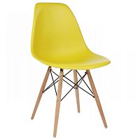 стул деревянный eames pc-015 yellow в Красноярске