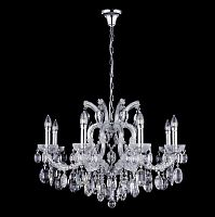 подвесная люстра crystal lux hollywood sp8 chrome в Красноярске