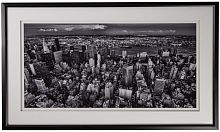 постер с паспарту в раме new york city from the empire state building в Красноярске