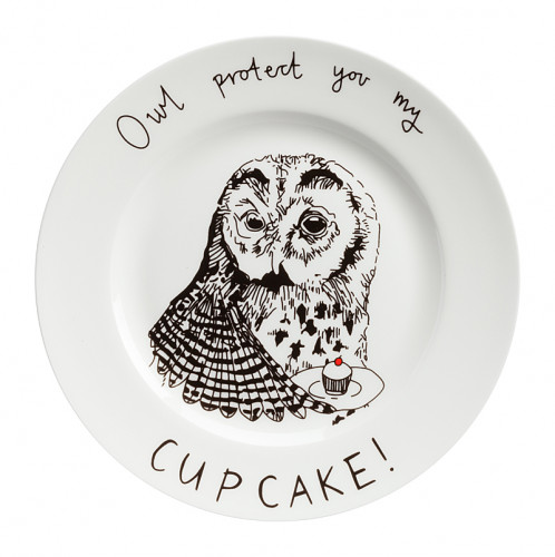 тарелка owl protect you my cup cake в Красноярске