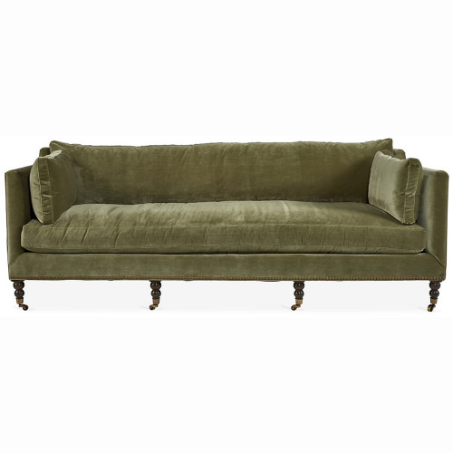 диван madeline sofa прямой зеленый в Красноярске