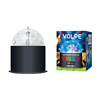 светодиодный светильник-проектор (09840) volpe disco uli-q302 03w/rgb black в Красноярске