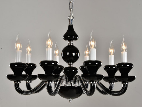 подвесная люстра newport 1908/s black в Красноярске