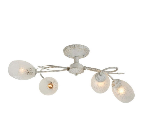 потолочная люстра idlamp julia 874/4pf-whitepatina в Красноярске