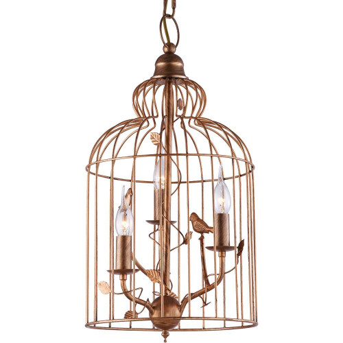 подвесная люстра arte lamp gabbia a1865sp-3bg в Красноярске