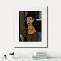 картина: jeanne hebuterne (au chapeau), 1917г. в Красноярске