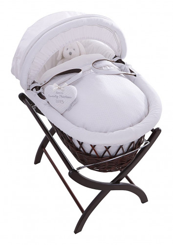 колыбель-переноска premium moses basket темная, белое белье в Красноярске