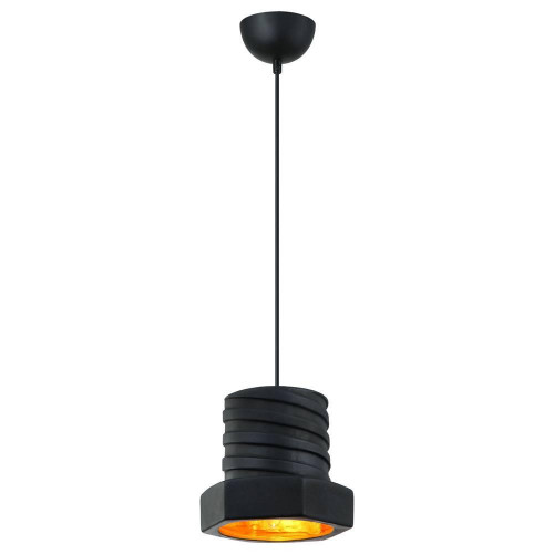 подвесной светильник arte lamp bijoux a6680sp-1bk в Красноярске