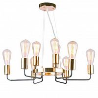 подвесная люстра arte lamp gelo a6001lm-9bk в Красноярске