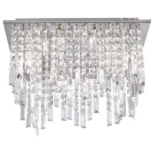 потолочная люстра globo lyra 68347-12 хром в Красноярске