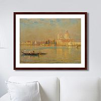 картина: venice lagoon, 1899г. в Красноярске