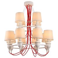 подвесная люстра arte lamp sergio a3325lm-8-4wh в Красноярске