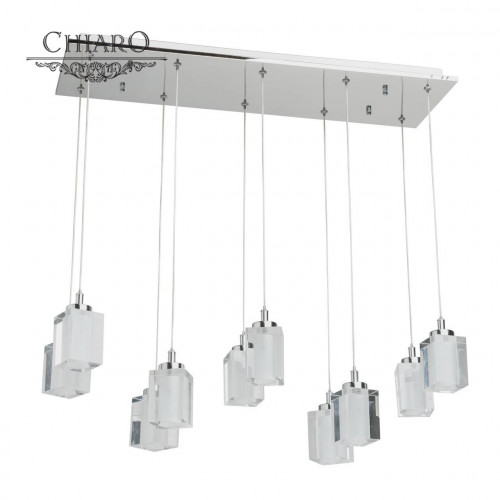 люстра дизайнерская mimsy хром прозрачная в Красноярске