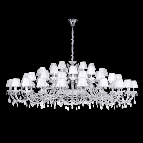 подвесная люстра crystal lux blanca sp60 белая в Красноярске