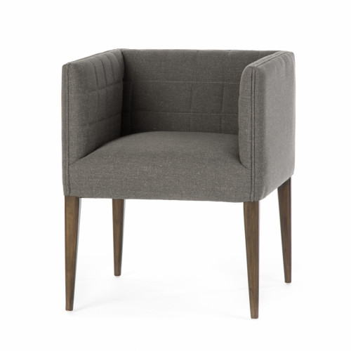 кресло penelope dining chair серое в Красноярске