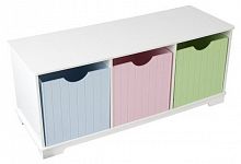 скамья kidkraft storage bench pastel (14565) в Красноярске