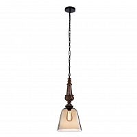 подвесной светильник crystal lux deco sp1 a amber в Красноярске