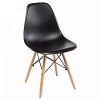 стул деревянный eames pc-015 black в Красноярске